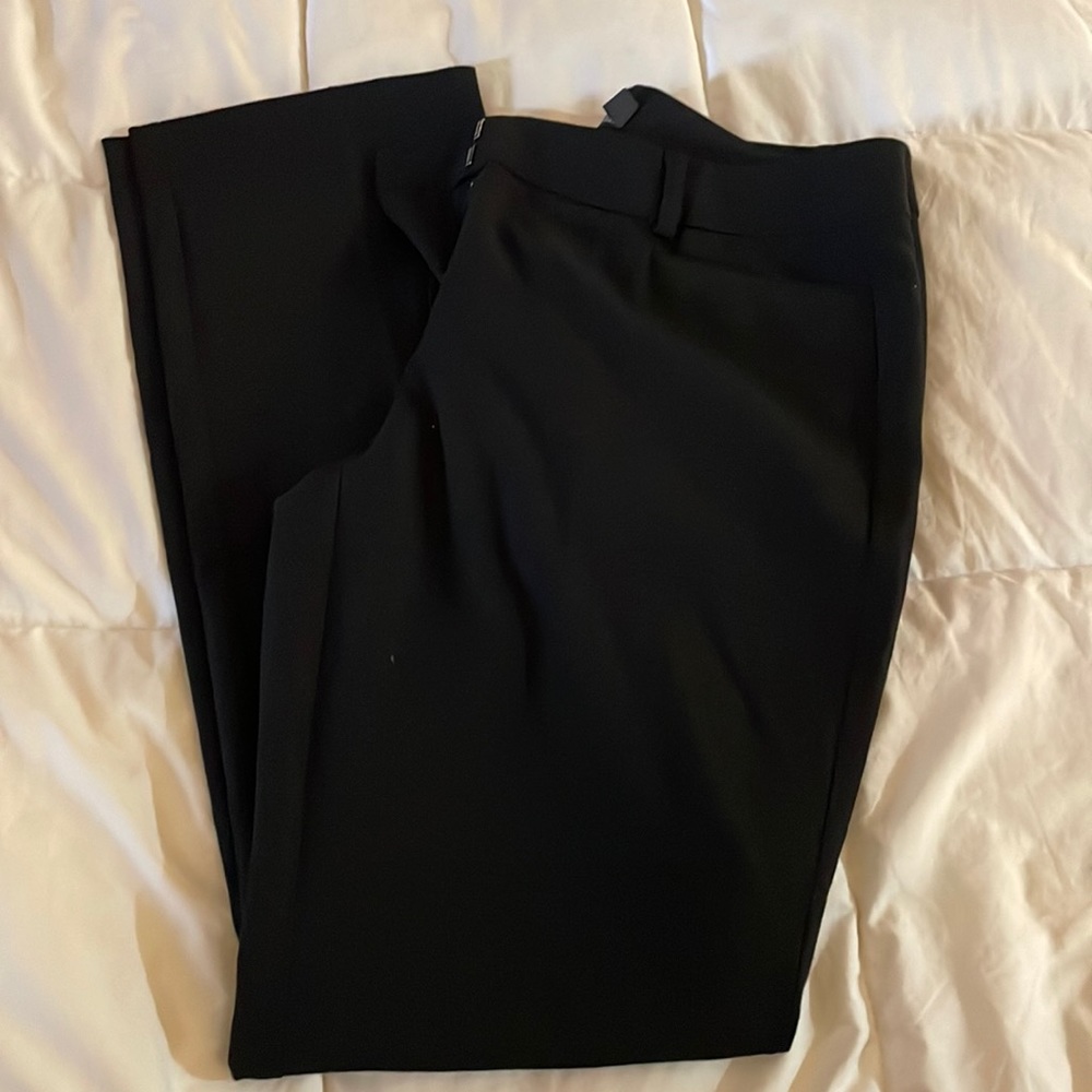 7th Avenue NY&CO black straight leg pants
